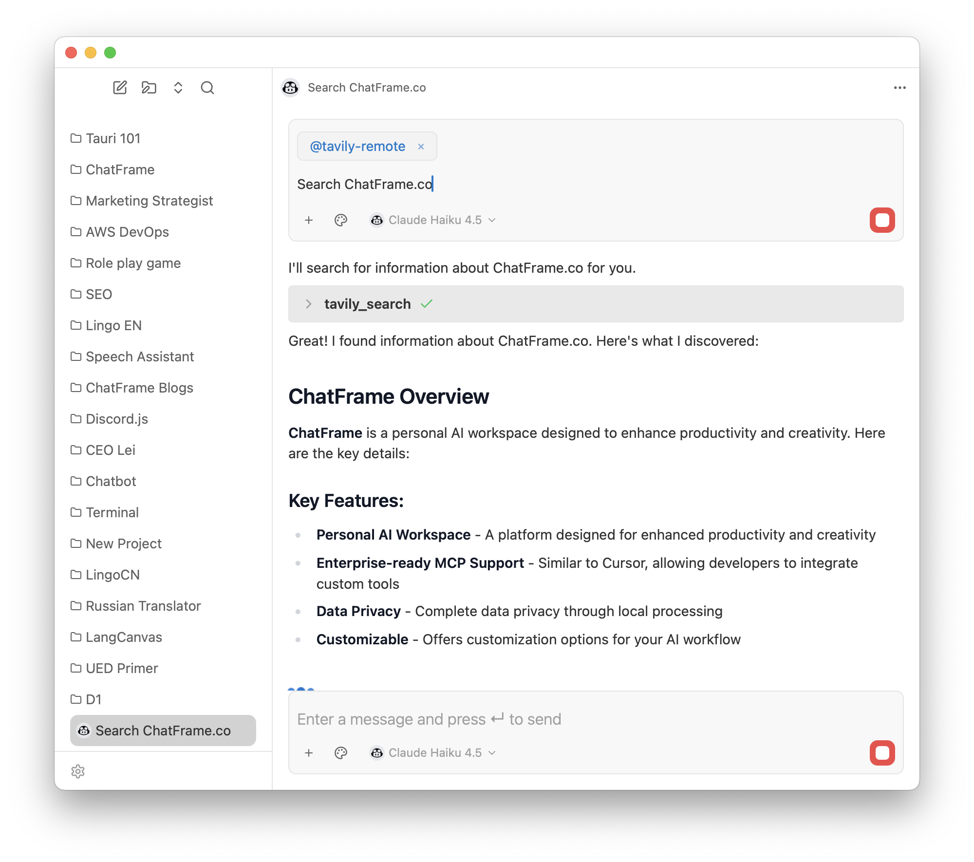 Why we need a local-first chatbot?
